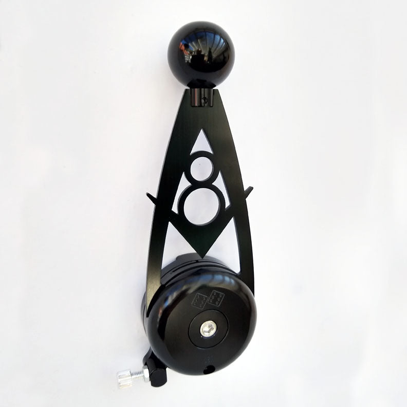 V-8 Shifter (Black on Black)