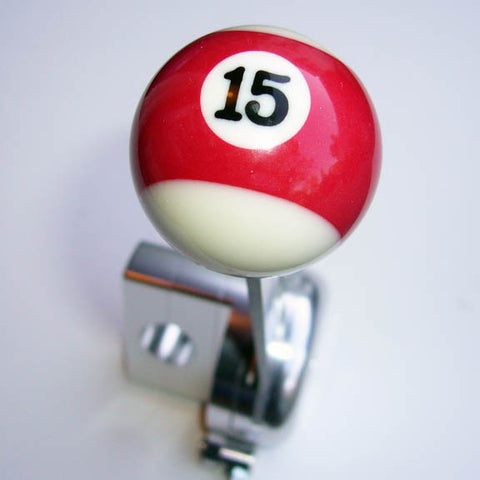 1.5" [38 mm] Billiard Ball Shift Knob (#15 Ball)