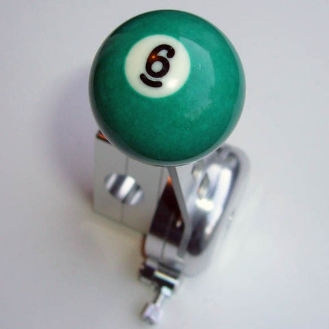 1.5" [38 mm] Billiard Ball Shift Knob (#6 Ball)