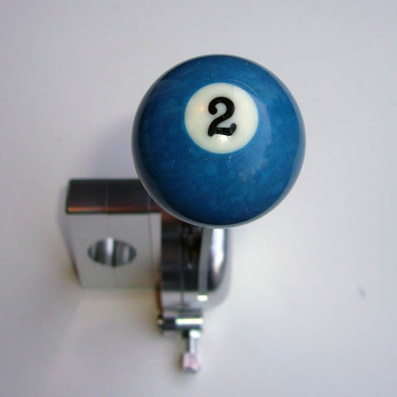 1.5" [38 mm] Billiard Ball Shift Knob (#2 Ball)